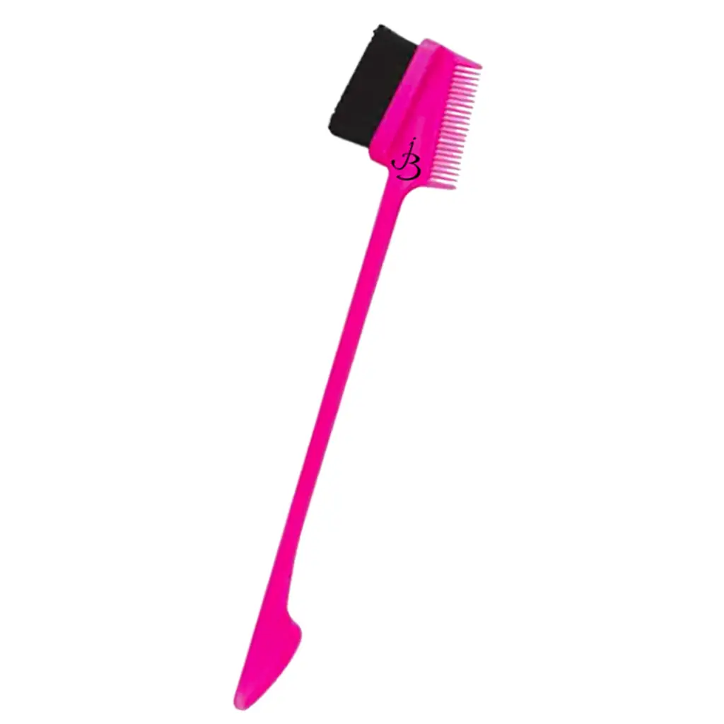 Edge Brush with Spatula - Hot Pink - Edge Brush