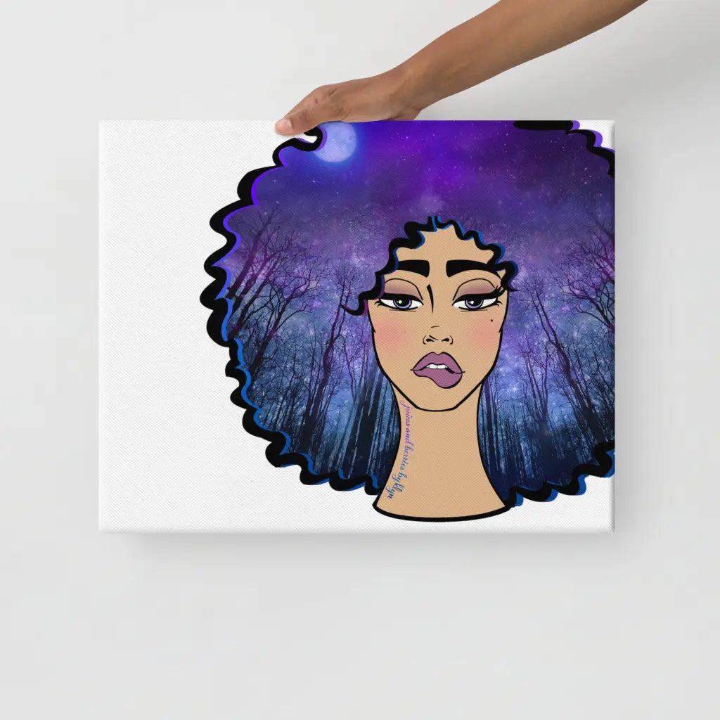 Afro Skies Canvas