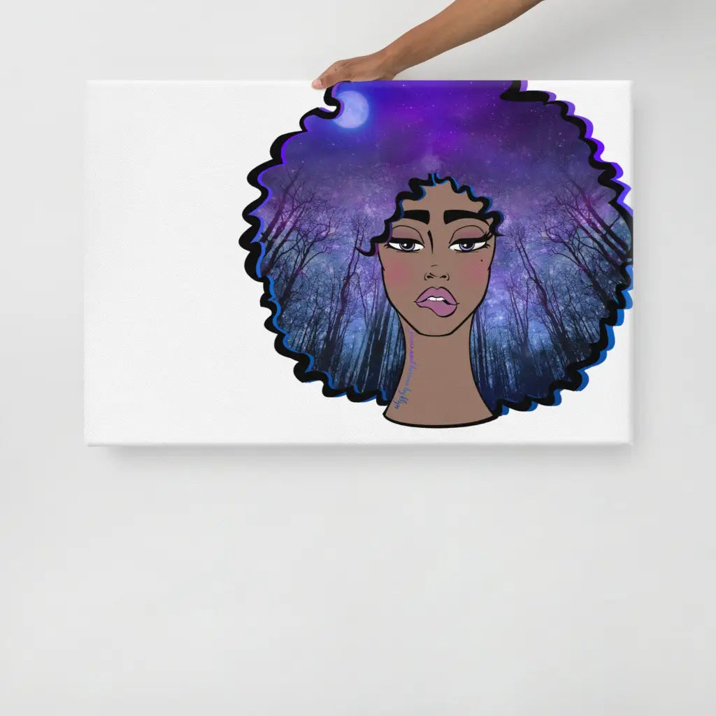 Afro Skies Canvas