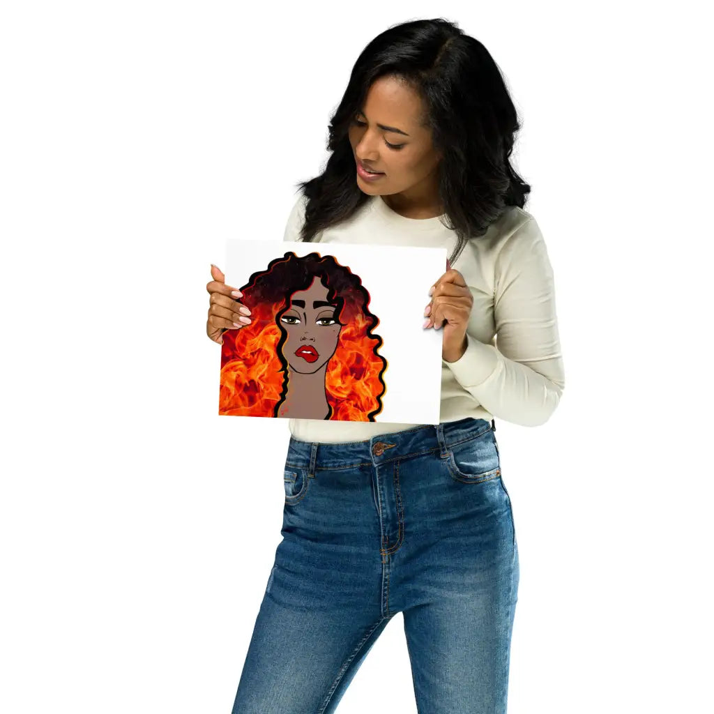 Curls on Fire Poster