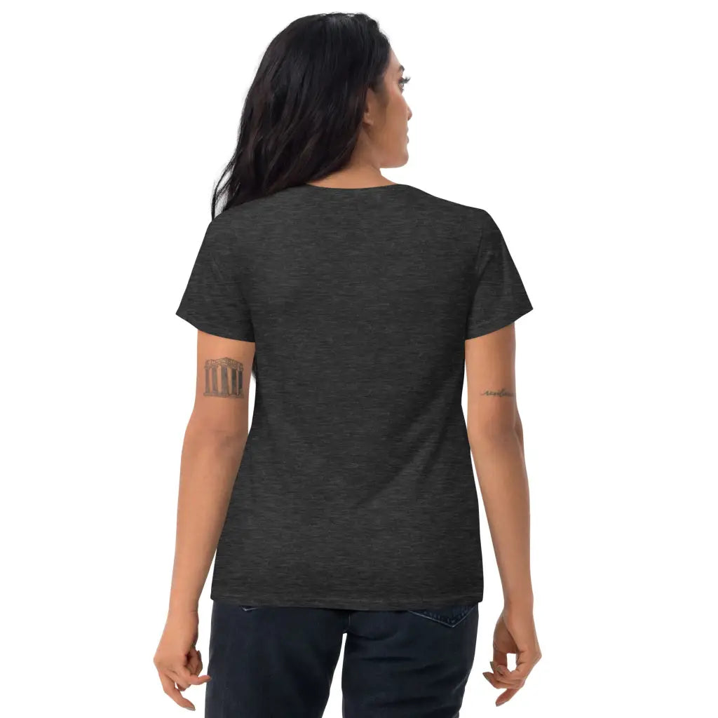 Curls on Fire Women's short sleeve t-shirt (dark) Printful