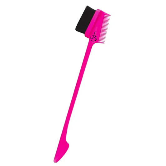 Edge Brush with Spatula - Hot Pink - Edge Brush