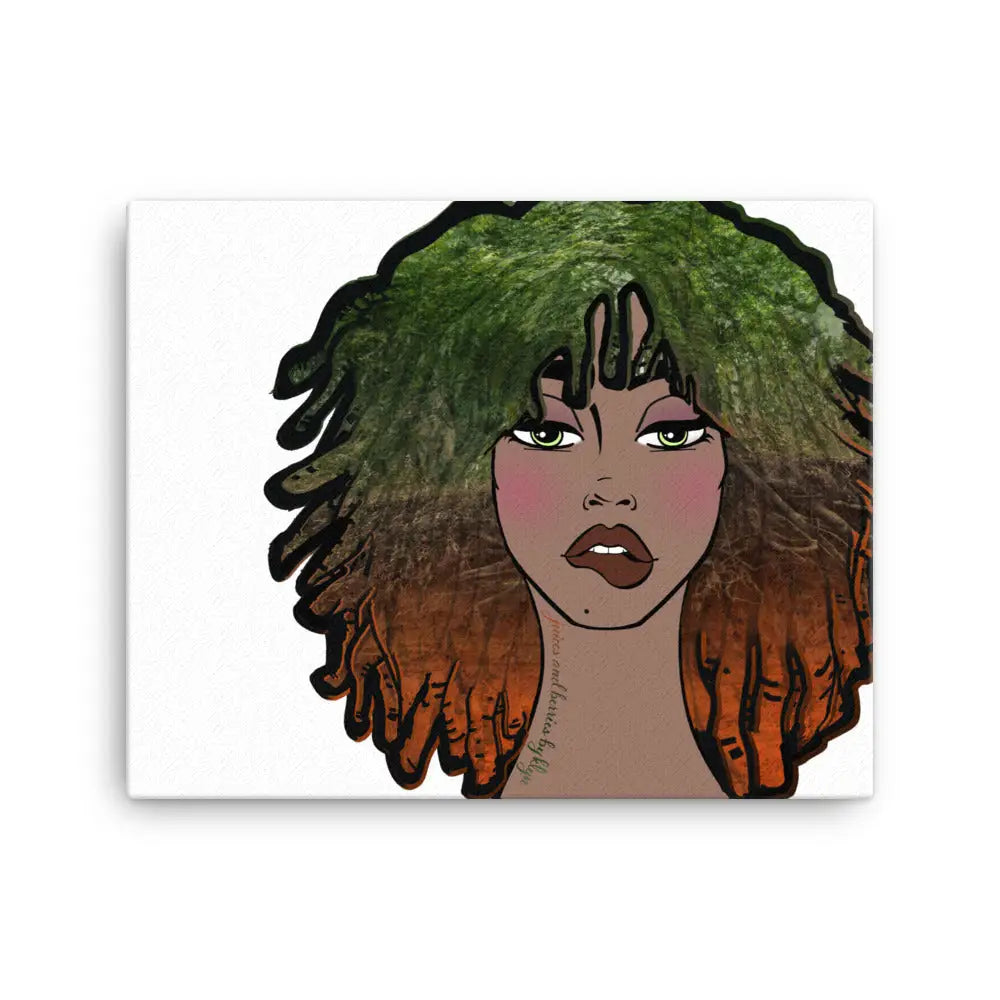 Rooted Locs Canvas Printful