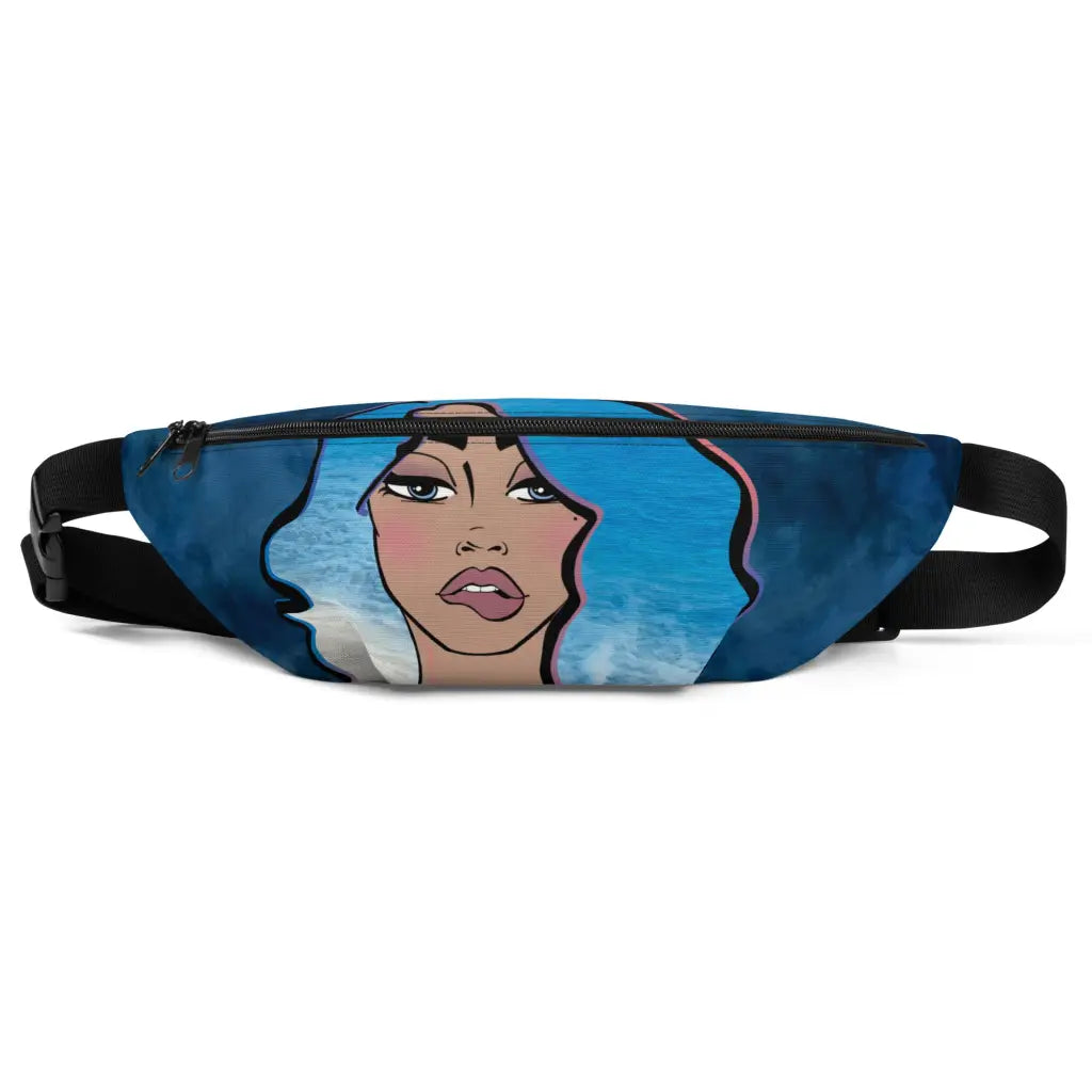 Wavy Waters Fanny Pack - S/M / Brown - Fanny Pack