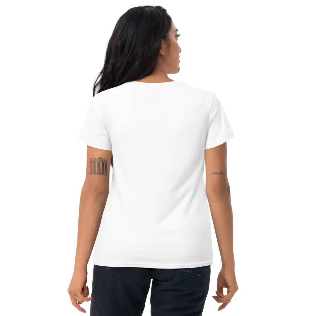 Wavy Waters Women's short sleeve t-shirt (dark) Printful